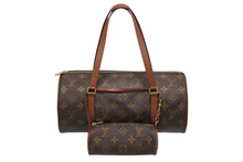 Load image into Gallery viewer, LOUIS VUITTON ルイヴィトン パピヨン30 ハンドバッグ M51365 旧型 モノグラムキャンバス ブラウン 美品 中古 4b010971
