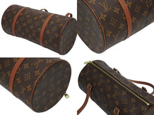 Load image into Gallery viewer, LOUIS VUITTON ルイヴィトン パピヨン30 ハンドバッグ M51365 旧型 モノグラムキャンバス ブラウン 美品 中古 4b010971
