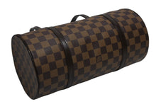 画像をギャラリービューアに読み込む, 極美品 LOUIS VUITTON ルイヴィトン パピヨン30 ハンドバッグ N51303 ダミエ エベヌ ブラウン ゴールド金具 中古 4b010973