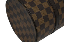 画像をギャラリービューアに読み込む, 極美品 LOUIS VUITTON ルイヴィトン パピヨン30 ハンドバッグ N51303 ダミエ エベヌ ブラウン ゴールド金具 中古 4b010973