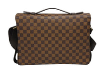 Load image into Gallery viewer, 極美品 LOUIS VUITTON ルイ ヴィトン ダミエ ブロードウェイ ショルダーバッグ N42270 ブラウン ゴールド金具 中古 4b010974
