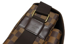 Load image into Gallery viewer, 極美品 LOUIS VUITTON ルイ ヴィトン ダミエ ブロードウェイ ショルダーバッグ N42270 ブラウン ゴールド金具 中古 4b010974