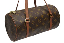 画像をギャラリービューアに読み込む, 極美品 LOUIS VUITTON ルイヴィトン パピヨン26 ハンドバッグ M51386 モノグラム ブラウン ゴールド金具 中古 4b010372