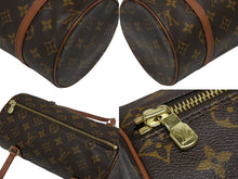 画像をギャラリービューアに読み込む, 極美品 LOUIS VUITTON ルイヴィトン パピヨン26 ハンドバッグ M51386 モノグラム ブラウン ゴールド金具 中古 4b010372