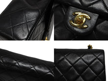 画像をギャラリービューアに読み込む, 極美品 CHANEL シャネル ミニマトラッセ20 Sフラップ Sチェーンショルダーバッグ A01153 2番台 ココマーク ラムスキン ブラック 中古 4b010977