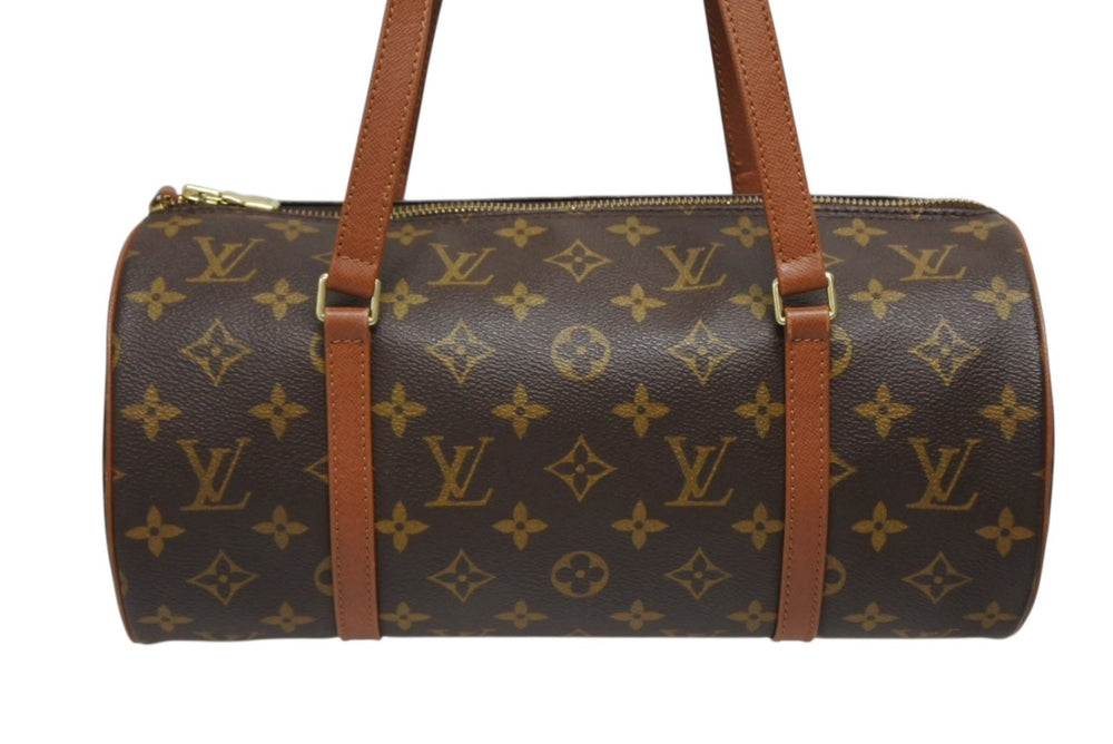 LOUIS VUITTON ルイヴィトン パピヨン30 ハンドバッグ M51365 旧型 モノグラムキャンバス ブラウン 美品 中古 4b010979