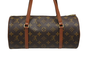 LOUIS VUITTON ルイヴィトン パピヨン30 ハンドバッグ M51365 旧型 モノグラムキャンバス ブラウン 美品 中古 4b010979