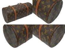 画像をギャラリービューアに読み込む, LOUIS VUITTON ルイヴィトン パピヨン30 ハンドバッグ M51365 旧型 モノグラムキャンバス ブラウン 美品 中古 4b010979
