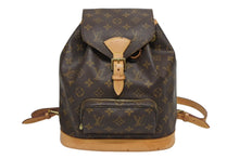 Load image into Gallery viewer, LOUIS VUITTON ルイヴィトン モンスリMM バックパック M51136 ブラウン モノグラム PVC ゴールド金具 良品 中古 4b010981