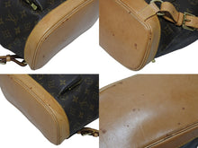 Load image into Gallery viewer, LOUIS VUITTON ルイヴィトン モンスリMM バックパック M51136 ブラウン モノグラム PVC ゴールド金具 良品 中古 4b010981