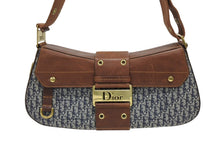 Load image into Gallery viewer, Christian Dior クリスチャンディオール ストリートシック ワンショルダーバッグ 05-MA-1002 トロッター柄 ガリアーノ期 シルバー金具 良品 中古 4b010989