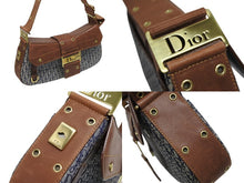 Load image into Gallery viewer, Christian Dior クリスチャンディオール ストリートシック ワンショルダーバッグ 05-MA-1002 トロッター柄 ガリアーノ期 シルバー金具 良品 中古 4b010989