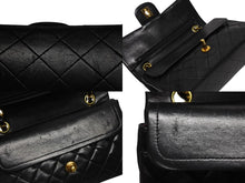 Load image into Gallery viewer, 極美品 CHANEL シャネル マトラッセ23 Wフラップ Wチェーンショルダーバッグ 4番台 ラムスキン ココマーク ブラック 中古 4b011006