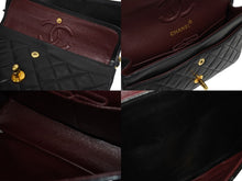 Load image into Gallery viewer, 極美品 CHANEL シャネル マトラッセ23 Wフラップ Wチェーンショルダーバッグ 4番台 ラムスキン ココマーク ブラック 中古 4b011006