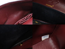 Load image into Gallery viewer, CHANEL シャネル マトラッセ25 Wフラップ Wチェーンショルダーバッグ 2番台 ココマーク ラムスキン ネイビー ゴールド金具 美品 中古 4b011008