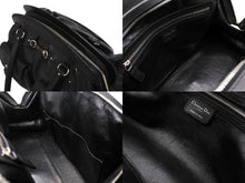 Load image into Gallery viewer, Christian Dior クリスチャンディオール マイディオール ハンドバッグ 05-MA-1016 ブラック レザー シルバー金具 美品 中古 4b011022