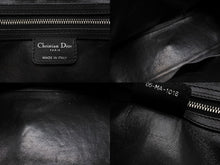 Load image into Gallery viewer, Christian Dior クリスチャンディオール マイディオール ハンドバッグ 05-MA-1016 ブラック レザー シルバー金具 美品 中古 4b011022