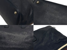 Load image into Gallery viewer, 極美品 PRADA プラダ サフィアーノ 2WAY ハンドバッグ ネイビー レッド ブラック レザー シルバー金具 中古 4b011028