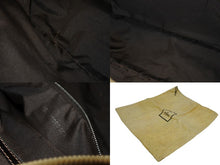 Load image into Gallery viewer, FENDI フェンディ マンマバケット ワンショルダーバッグ トートバッグ コーデュロイ コットン シルバー金具 美品 中古 4b011029