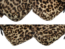 画像をギャラリービューアに読み込む, FENDI フェンディ マンマバケット ワンショルダーバッグ 26424 レオパード柄 ハラコ レザー ブラウン ゴールド金具 美品 中古 4b011033