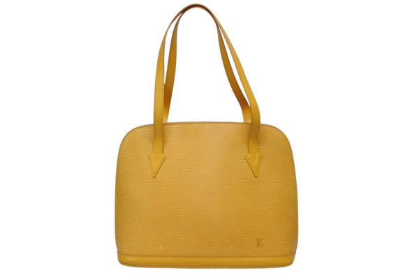 LOUIS VUITTON ルイヴィトン リュサック トートバッグ ショルダーバッグ エピレザー M52289 ゴールド金具 美品 中古 4b011044