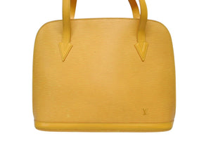 LOUIS VUITTON ルイヴィトン リュサック トートバッグ ショルダーバッグ エピレザー M52289 ゴールド金具 美品 中古 4b011044
