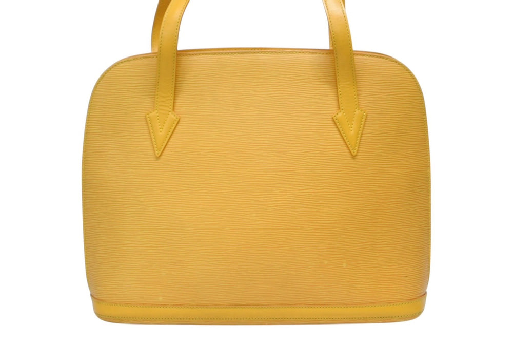 LOUIS VUITTON ルイヴィトン リュサック トートバッグ ショルダーバッグ エピレザー M52289 ゴールド金具 美品 中古 4b011044