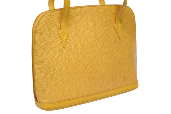 LOUIS VUITTON ルイヴィトン リュサック トートバッグ ショルダーバッグ エピレザー M52289 ゴールド金具 美品 中古 4b011044