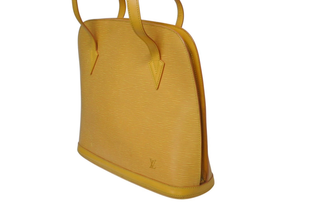 LOUIS VUITTON ルイヴィトン リュサック トートバッグ ショルダーバッグ エピレザー M52289 ゴールド金具 美品 中古 4b011044