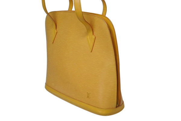 LOUIS VUITTON ルイヴィトン リュサック トートバッグ ショルダーバッグ エピレザー M52289 ゴールド金具 美品 中古 4b011044