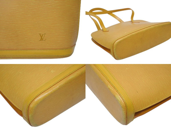 LOUIS VUITTON ルイヴィトン リュサック トートバッグ ショルダーバッグ エピレザー M52289 ゴールド金具 美品 中古 4b011044