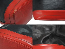 Load image into Gallery viewer, LOUIS VUITTON ルイヴィトン ショルダーバッグ エピ ノエ M44017 エピレザー バイカラー カスティリアンレッド ノワール 良品 中古 4b011047