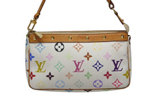 Load image into Gallery viewer, LOUIS VUITTON ルイヴィトン ポシェット アクセソワール アクセサリーポーチ M92649 モノグラム マルチカラー 村上隆 美品 中古 4b011048