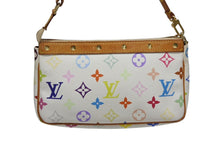 Load image into Gallery viewer, LOUIS VUITTON ルイヴィトン ポシェット アクセソワール アクセサリーポーチ M92649 モノグラム マルチカラー 村上隆 美品 中古 4b011048
