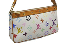 Load image into Gallery viewer, LOUIS VUITTON ルイヴィトン ポシェット アクセソワール アクセサリーポーチ M92649 モノグラム マルチカラー 村上隆 美品 中古 4b011048