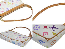 Load image into Gallery viewer, LOUIS VUITTON ルイヴィトン ポシェット アクセソワール アクセサリーポーチ M92649 モノグラム マルチカラー 村上隆 美品 中古 4b011048