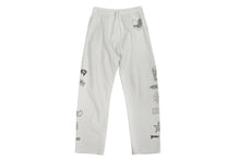 Load image into Gallery viewer, CHROME HEARTS クロムハーツ DEADLYDOLL コラボ マイアミ限定 スウェットパンツ ホワイト サイズL 美品 中古 4b011051