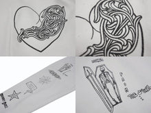Load image into Gallery viewer, CHROME HEARTS クロムハーツ DEADLYDOLL コラボ マイアミ限定 スウェットパンツ ホワイト サイズL 美品 中古 4b011051