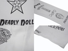 Load image into Gallery viewer, CHROME HEARTS クロムハーツ DEADLYDOLL コラボ マイアミ限定 スウェットパンツ ホワイト サイズL 美品 中古 4b011051