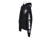 Load image into Gallery viewer, CHROME HEARTS クロムハーツ DEADLYDOLL コラボ マイアミ限定 スウェット フーディ ブラック サイズS 美品 中古 4b011052