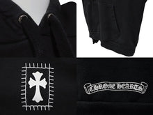 Load image into Gallery viewer, CHROME HEARTS クロムハーツ DEADLYDOLL コラボ マイアミ限定 スウェット フーディ ブラック サイズS 美品 中古 4b011052
