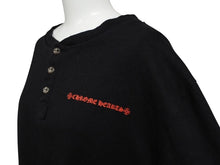 Load image into Gallery viewer, CHROME HEARTS クロムハーツ BSフレア ボタン プリント マッティボーイ 長袖 ロンT ブラック Lサイズ 美品 中古 4b011055