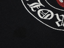 Load image into Gallery viewer, CHROME HEARTS クロムハーツ スウェットパンツ リップアンドタン フローラルクロス コットン ブラック ホワイト 美品 中古 4b011056