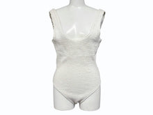 Load image into Gallery viewer, BOTTEGA VENETA ボッテガヴェネタ ワンピース スイムスーツ ホワイト 581052 VKCC0 サイズ46 美品 中古 4b011067