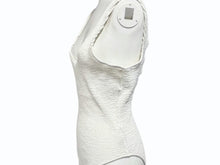 Load image into Gallery viewer, BOTTEGA VENETA ボッテガヴェネタ ワンピース スイムスーツ ホワイト 581052 VKCC0 サイズ46 美品 中古 4b011067