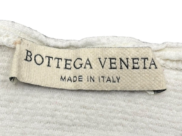 BOTTEGA VENETA ボッテガヴェネタ ワンピース スイムスーツ ホワイト 581052 VKCC0 サイズ46 美品 中古 4b011067