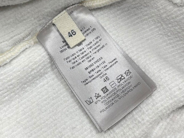 BOTTEGA VENETA ボッテガヴェネタ ワンピース スイムスーツ ホワイト 581052 VKCC0 サイズ46 美品 中古 4b011067