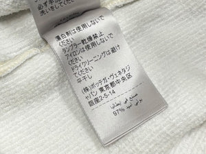 BOTTEGA VENETA ボッテガヴェネタ ワンピース スイムスーツ ホワイト 581052 VKCC0 サイズ46 美品 中古 4b011067