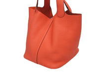 画像をギャラリービューアに読み込む, 新品未使用 HERMES エルメス ピコタンロック22 ハンドバッグ Y刻印 トリヨンクレマンス ローズテキサス シルバー金具 中古 4b011078