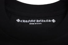 Load image into Gallery viewer, 新品未使用 CHROME HEARTS クロムハーツ 半袖 Tシャツ スクロールラベル ホワイト ブラック KIDS 中古 4b011083